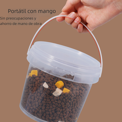 Sealed Freeze-Dried Pet Food Storage Bin