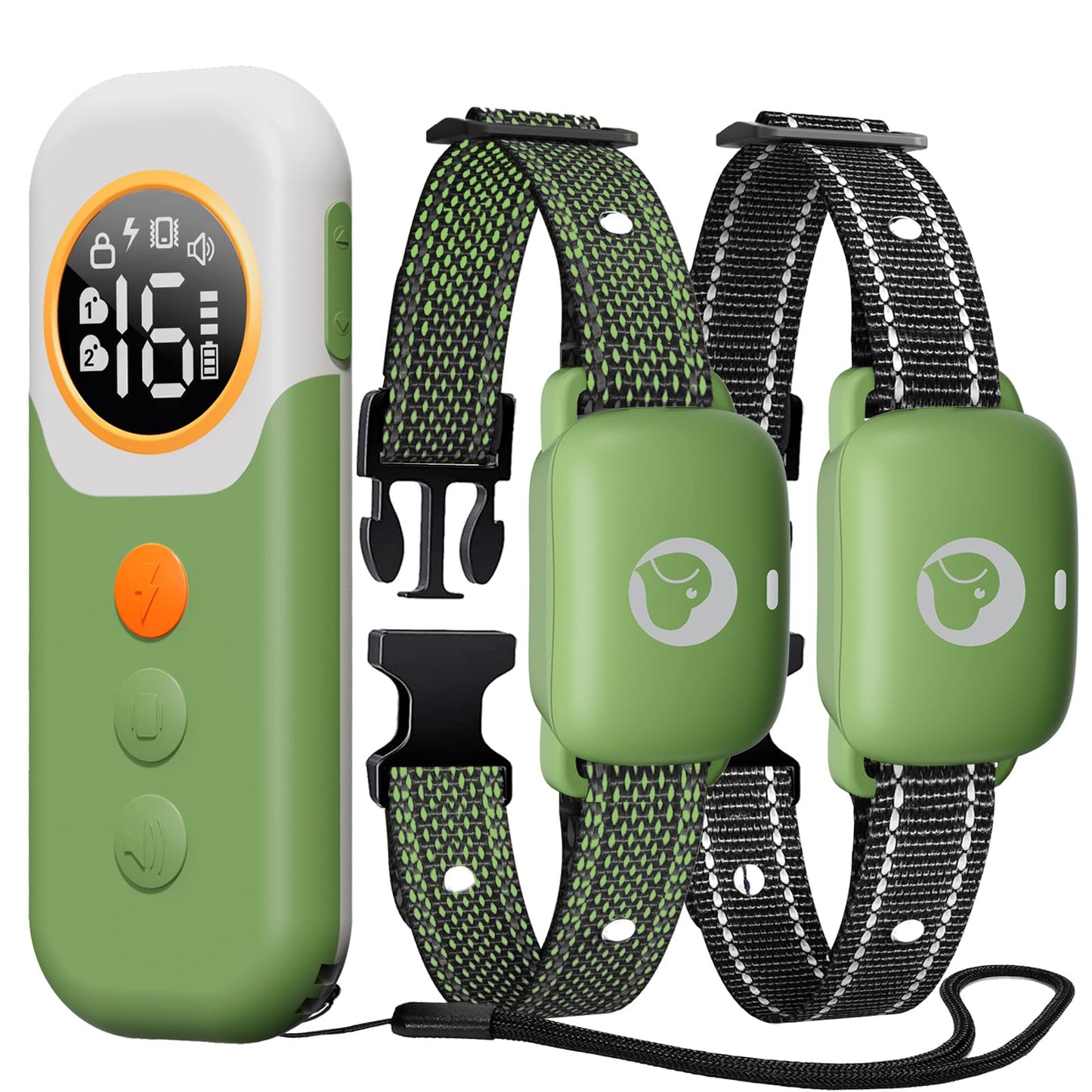 Dual Dog Remote Training System - 2600Ft Range, 3 Modes, Waterproof