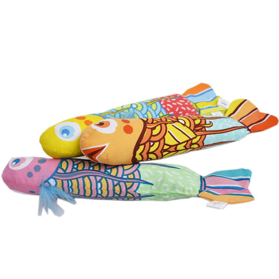 Catnip Fish Crinkle Toy