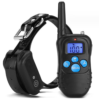 Adjustable Dog Bark Training Collar with Remote