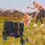 Compact Pet Jogger and Bike Trailer - Orange/Black