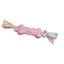 TPR Dog Bone Cotton Cloth Strips for Teeth Relief