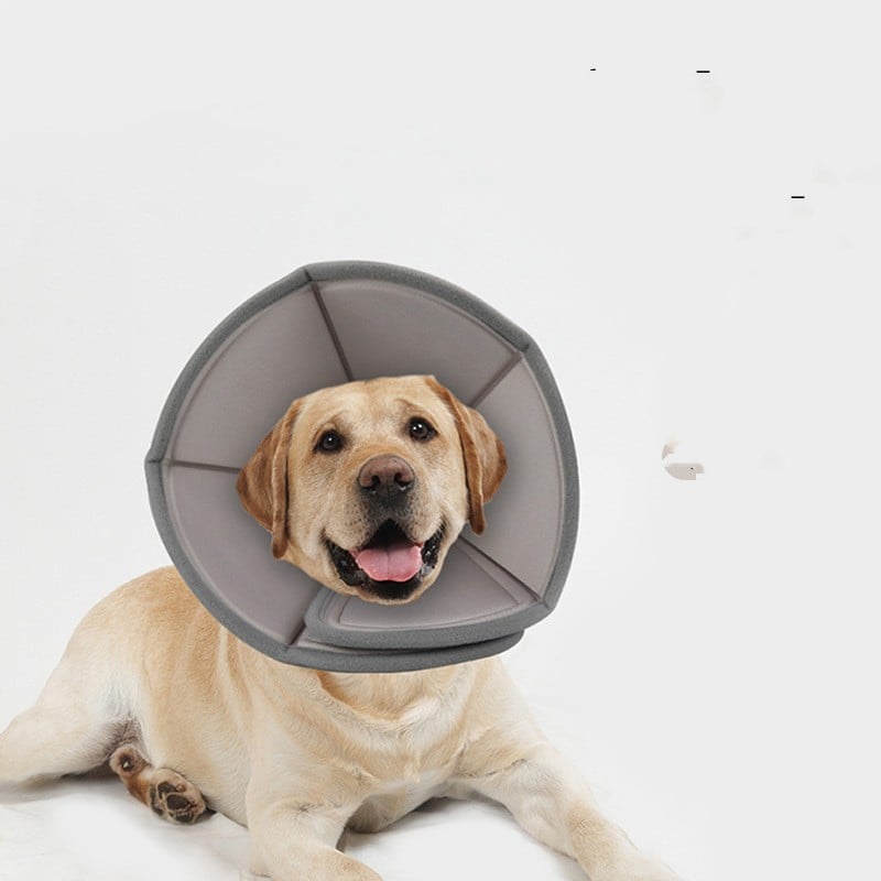 Folding Super Soft Pet Neck Ring to Prevent Biting