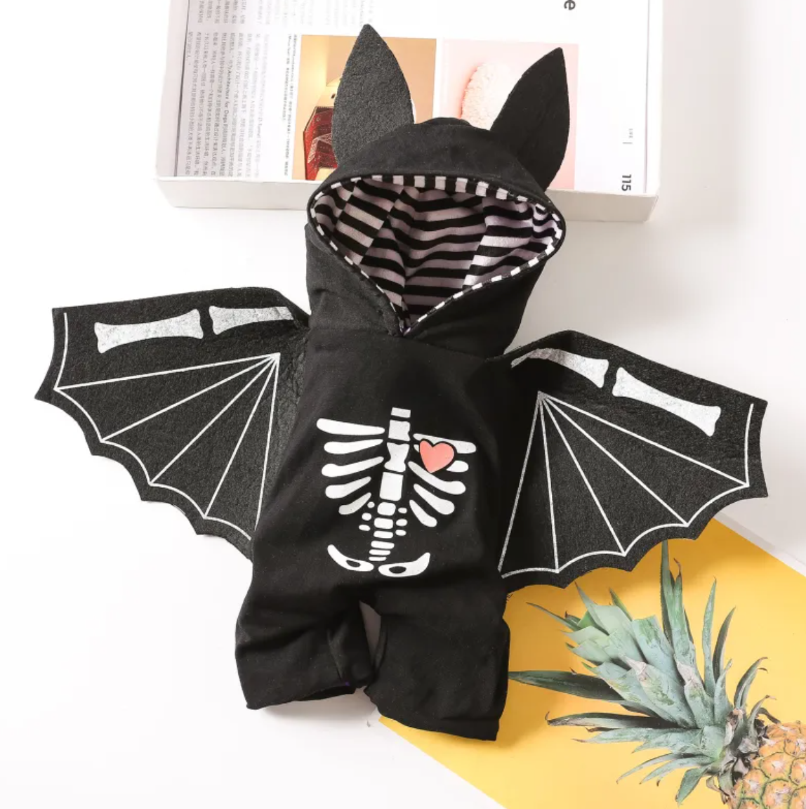 Dog Black Bat Halloween Costume