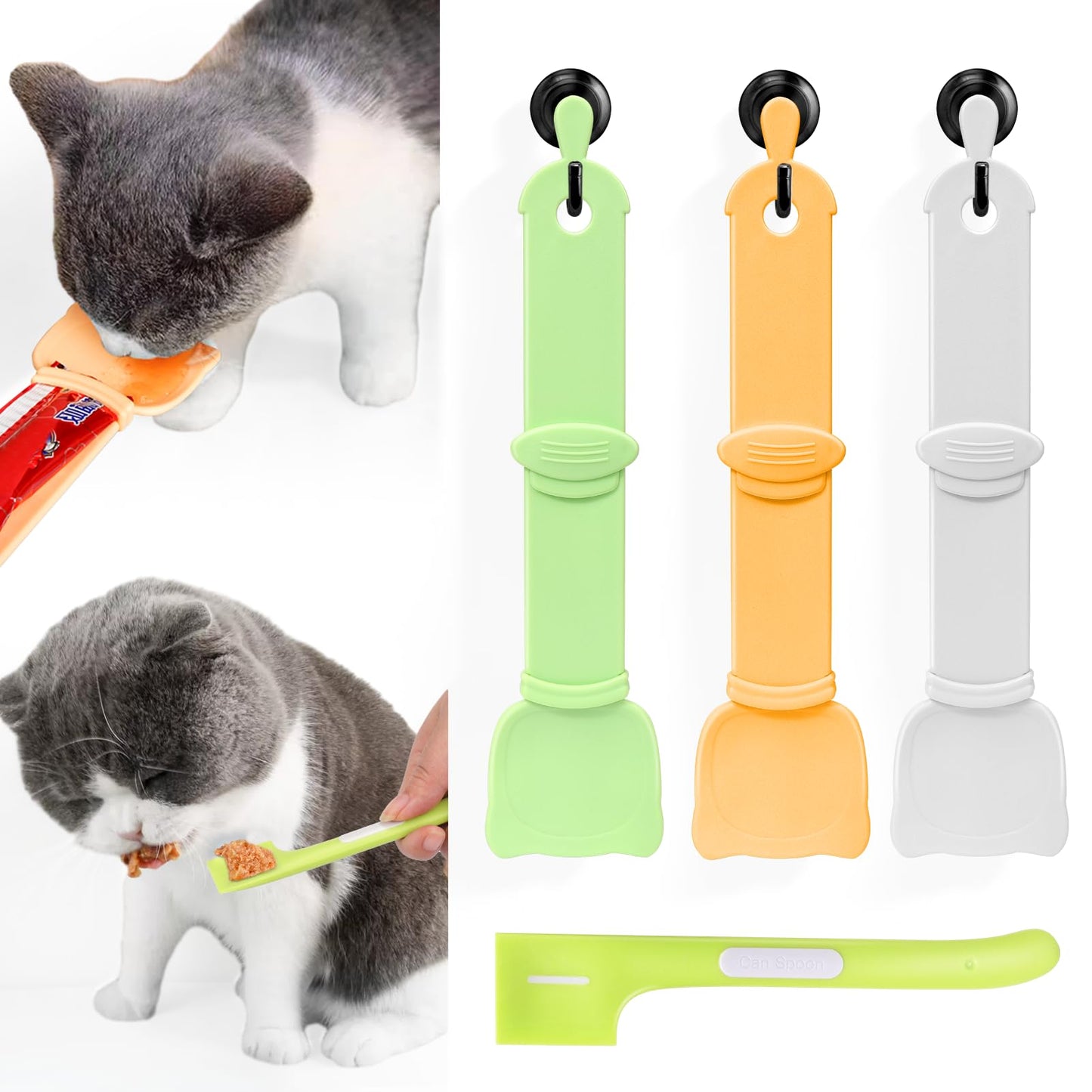 HappyCat 3-Pack Feeding Spoon Set