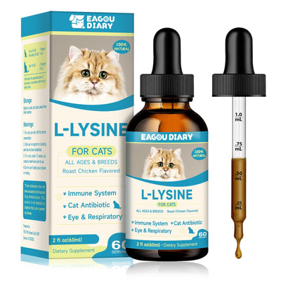 L-Lysine Cat Immune Support Drops