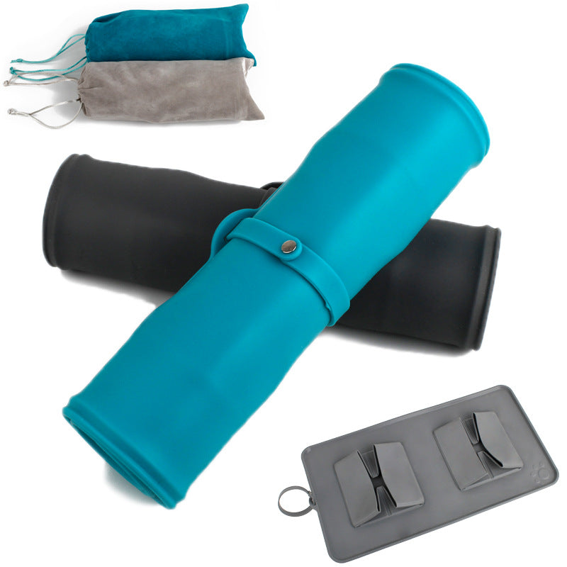 Portable Dual Bowl Pet Set