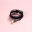 Velvet Lace Adjustable Pet Collar with Insect Repellent