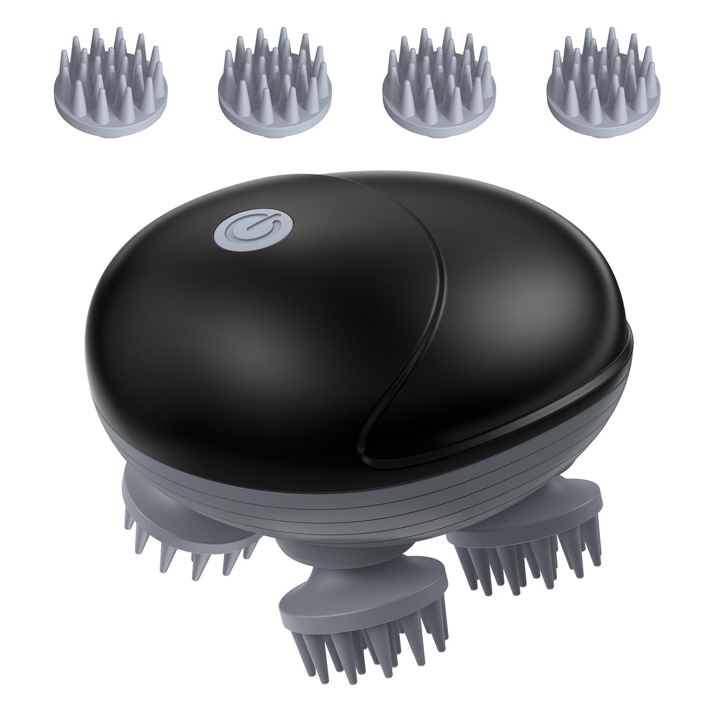PurrfectPal Handheld Pet Massager with 4 Heads