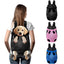 Wagably Hands-Free Pet Carrier Backpack for Dogs and Cats - Comfortable Adjustable Legs Carrier - Easy-Fit Design - Perfect for Traveling Hiking and Camping - Small and Medium Pets (Black X-Large)