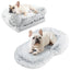 YAEM Deluxe Human & Pet Lounge Bed - 40"x30"x7" Orthopedic - Grey