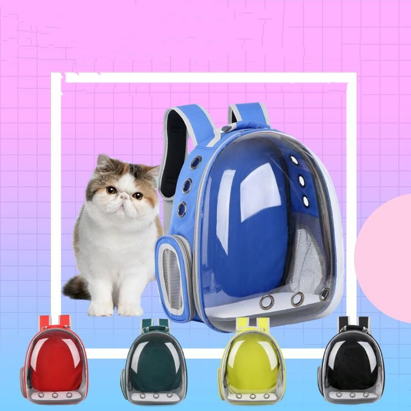 Clear View Pet Travel Backpack
