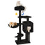 Gothic Cloud Cat Condo Tower with Toys 43"