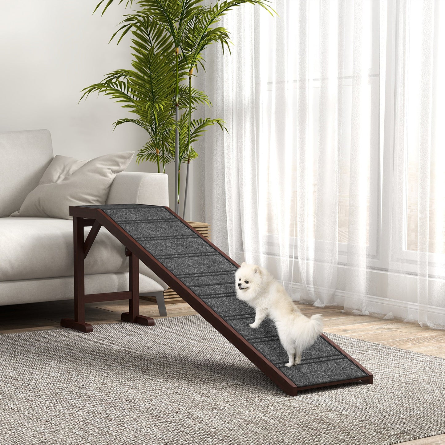 SafeStep Canine Ramp with Carpet & Platform