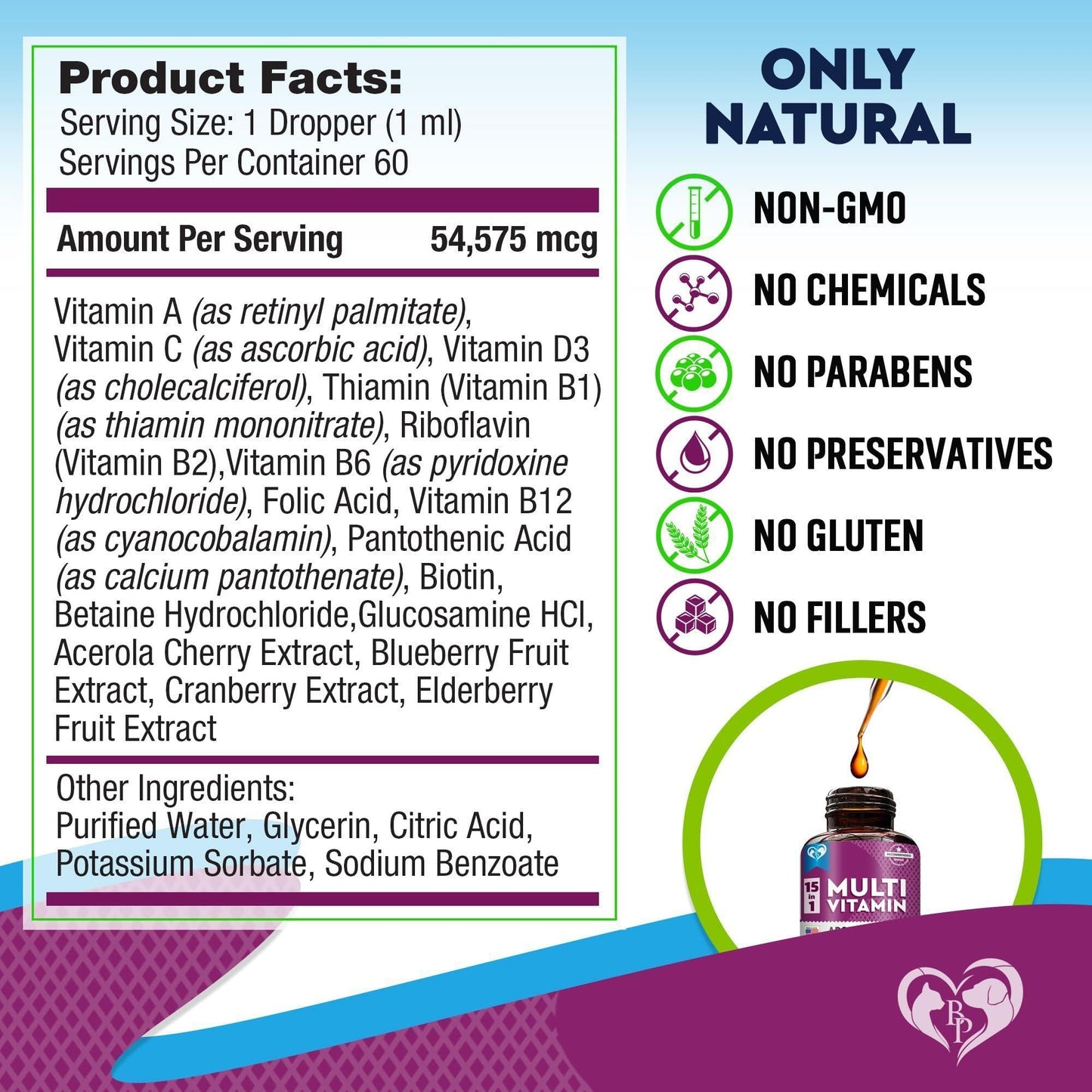 PetVitality 15-in-1 Multi Drops