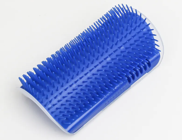 Corner Cat Scratcher & Massage Brush