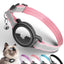 AirTag Feline Safety Collar with Reflective Strip - Pink