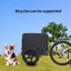 Compact Pet Jogger and Bike Trailer - Orange/Black