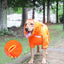 Reflective Hooded Waterproof Poncho for Large Dogs