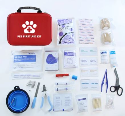 Pet Travel Safety First Aid Kit