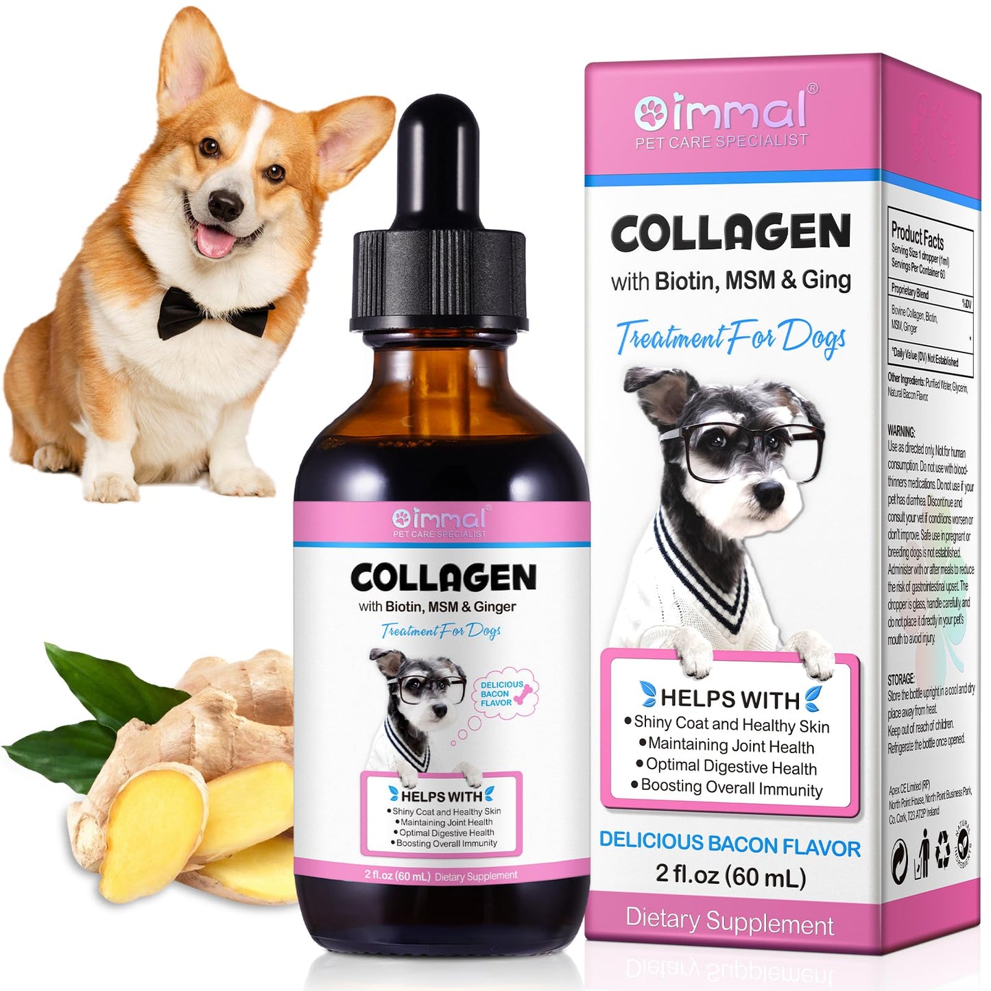 Daily Collagen Skin Boost for Dogs 2oz