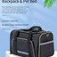 Portable One-Shoulder Folding Pet Carrier Bag