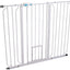 Carlson Pet Products 0934PW/0932PW Extra Wide Walk-Thru Pet Gate with Pet Door White 29-34Wx30H in