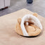 Washable Winter Triangle Cat Sleeping Bag Kennel