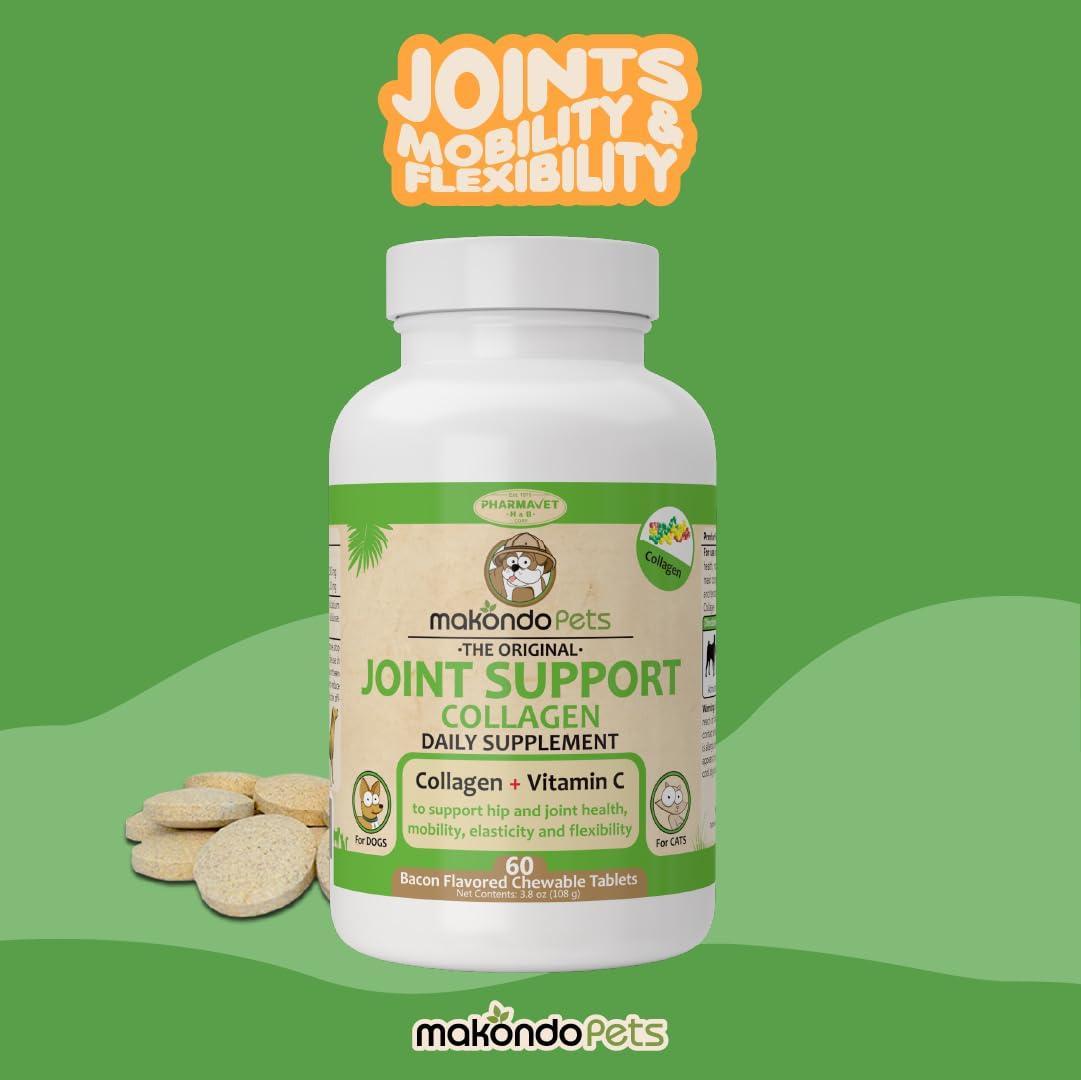 Advanced Hip & Joint Chewables with Collagen & Turmeric for Dogs