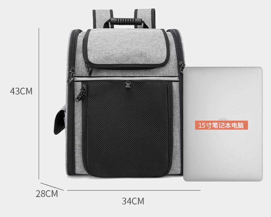 Compact Multi-Pet Travel Pack