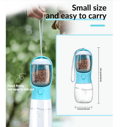 Compact Pet Water & Food Flask