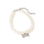 Pearl Cat Necklace Ornament for Pet Supplies