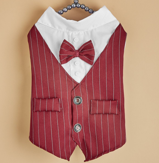 Simple Fashionable Pet Dog Shirt Suit