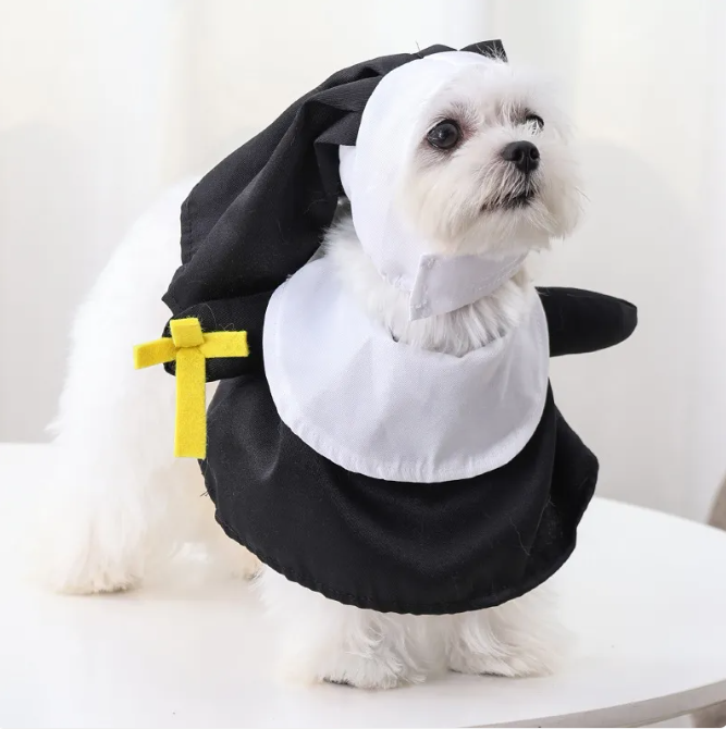 Dog Nun Dress Halloween Costume
