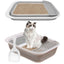 Compact Senior Cat Litter Station - Foldable & Portable