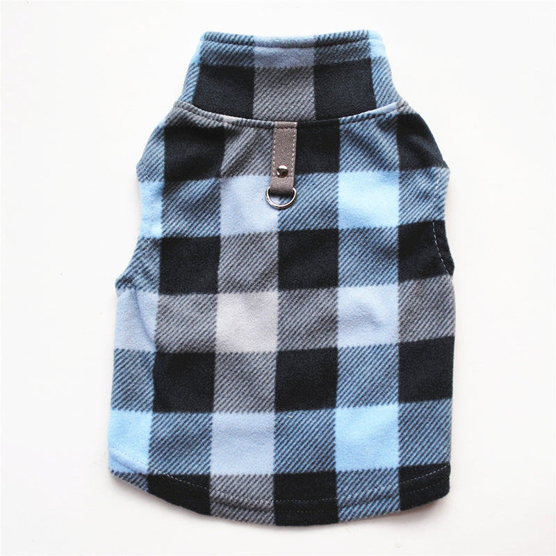 Dog Autumn/Winter Polar Fleece Sweater with Collar
