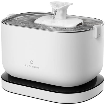 Cordless Cat Water Fountain Cordless, Battery Operated 2.5L/84oz