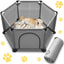Whelping Box for Dogs25.5’’Extra Tall Dog Puppies Whelping Playpen with Whelping PadDog Whelping Supplies Essential for Dogs PuppiesWhelping Box for Large Small Breed Dogs(48" Dia.x25.5 H)