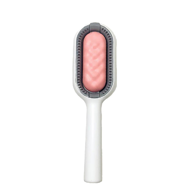 Dual Pet Grooming Set: Brush & Wipes
