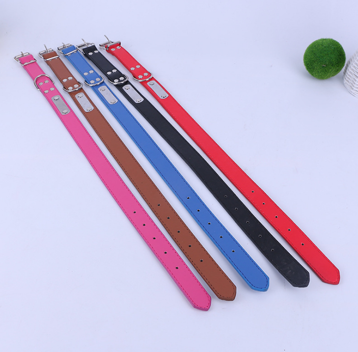 Dog Collar, Pet Supplies, PU Material