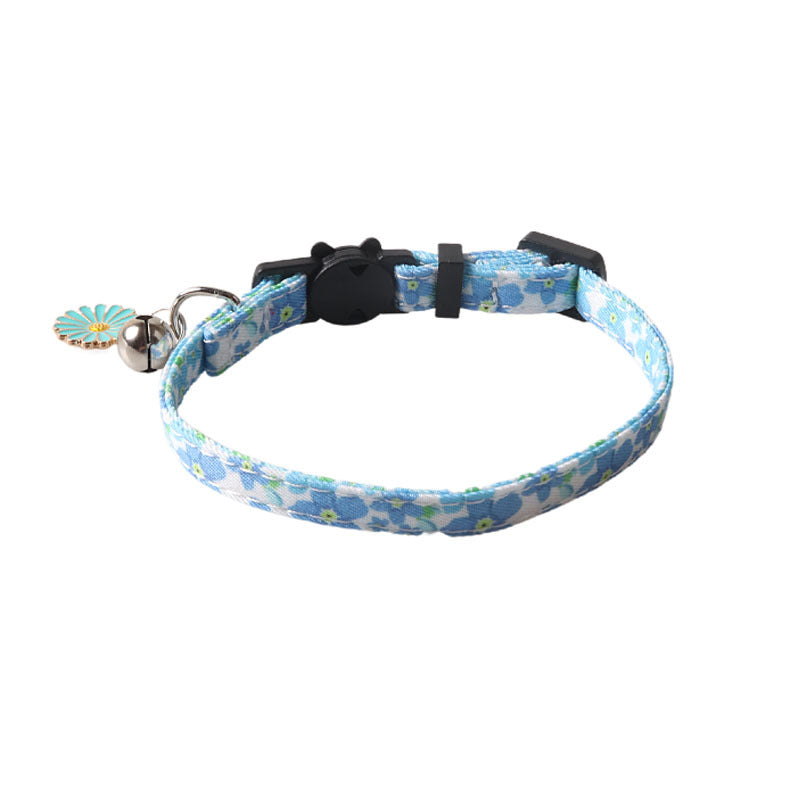 Fruit Blossom Bow Tie Cat Collar