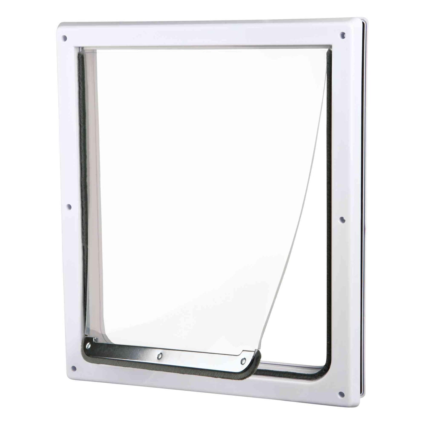 Trixie Pet Products 2-Way Locking Dog Door Medium to X-Large Dogs White