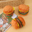 Chewable Hamburger Plush for Dogs - With Sound
