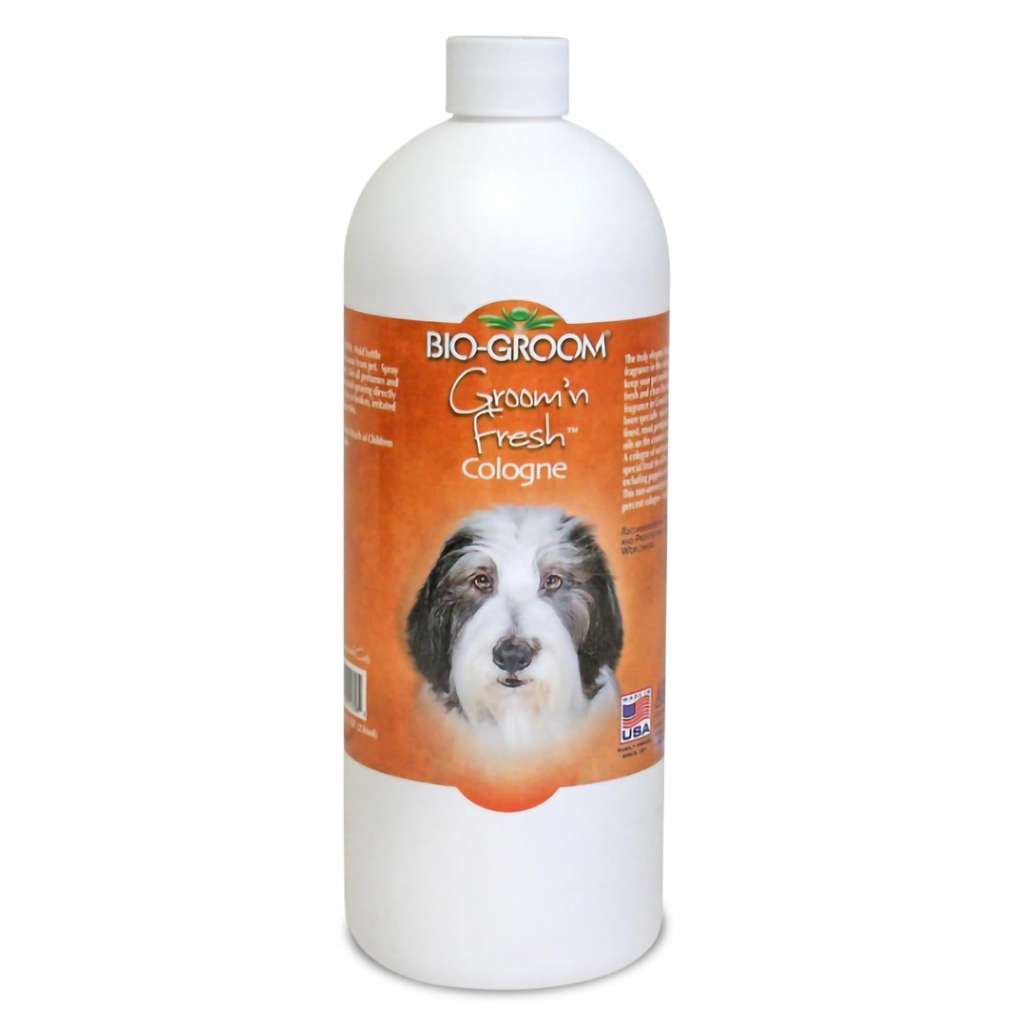 Bio-Groom Groomn Fresh Dog Cologne - Dog Perfume Dog Bathing Supplies Puppy Cologne Dog Wash Cat & Dog Grooming Supplies Cruelty-Free Made in USA - 32 fl oz 1-Pack