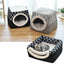 Pet Dog and Cat Bed Villa - Dual Use Space Capsule