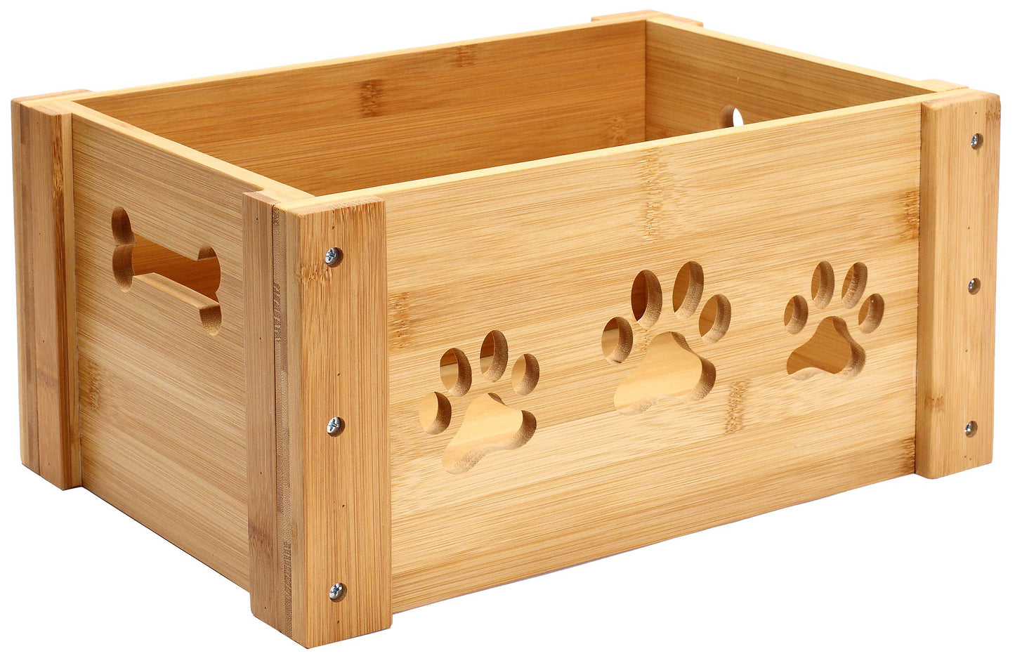 Pet Toy & Accessory Wooden Storage Box