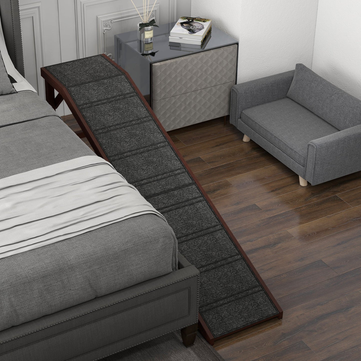 SafeStep Canine Ramp with Carpet & Platform
