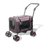 Nowensol Multi-Vent Pet Stroller & Carrier - Brown