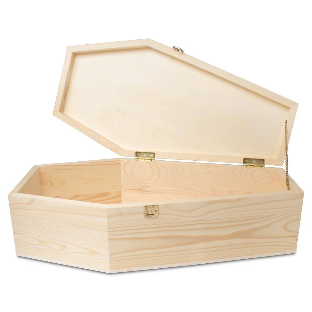 Elegant Wooden Pet Memorial Box 35"