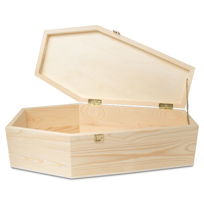 Elegant Wooden Pet Memorial Box 35"